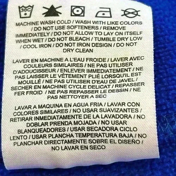 Nike Therma-Fit Boy’s Pullover Hoodie Sweatshirt Sz Large Blue/Orange Polyester - Picture 9 of 11